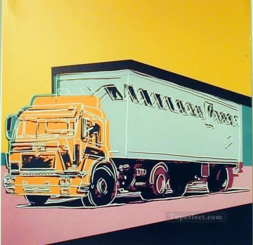 Truck Announcement 2 POP Oil Paintings
